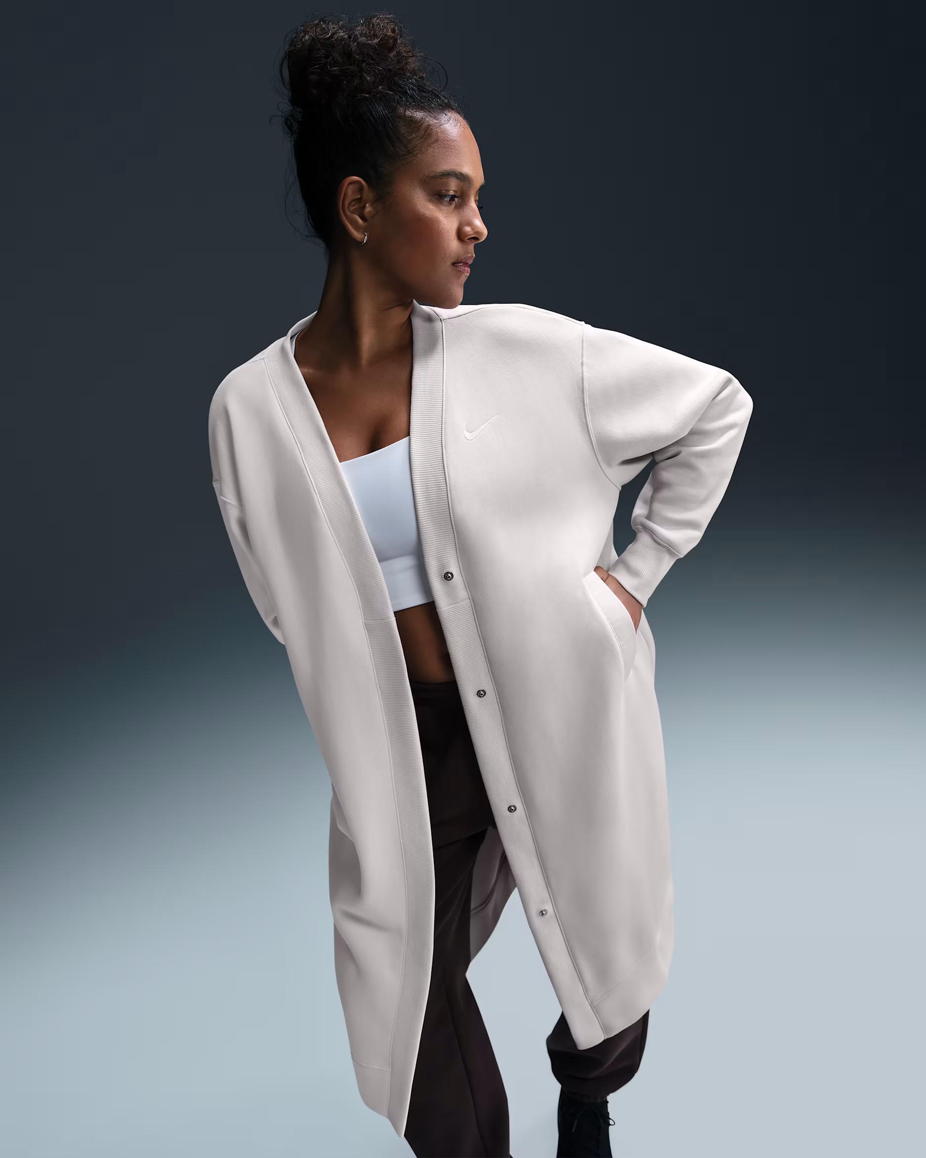 Nike Sportswear Phoenix Fleece Women's Oversized Long Cardigan | Nike (US)