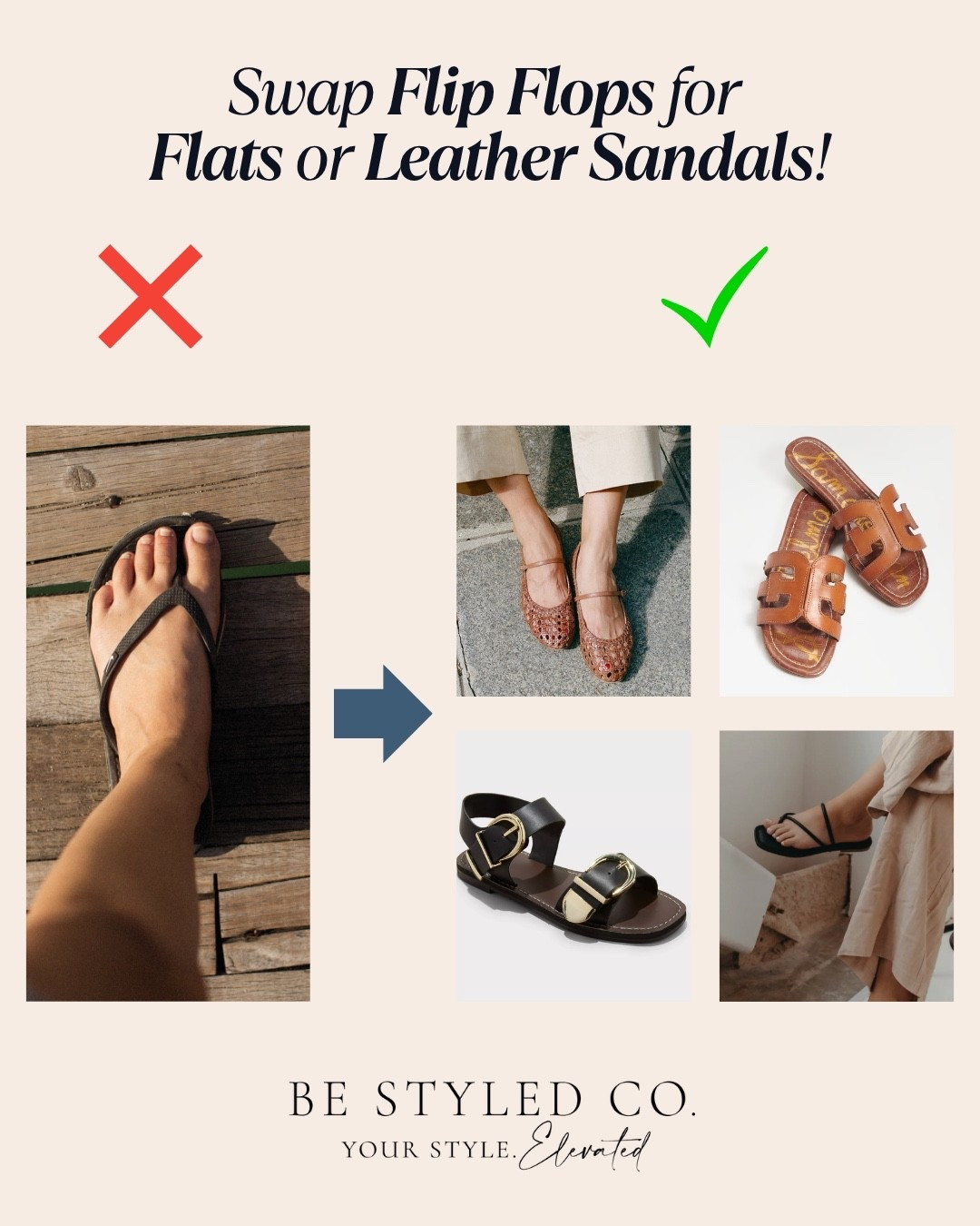 Flip flops stay at the beach. Even if you’re working from home or picking up the kids from school, there are plenty of options that’ll make you feel more pulled together than plastic flip flops. Some of our favorite sandals and flats to get you through the end of summer and even through a warmer climate fall  

#LTKShoeCrush #LTKOver40 #LTKStyleTip
