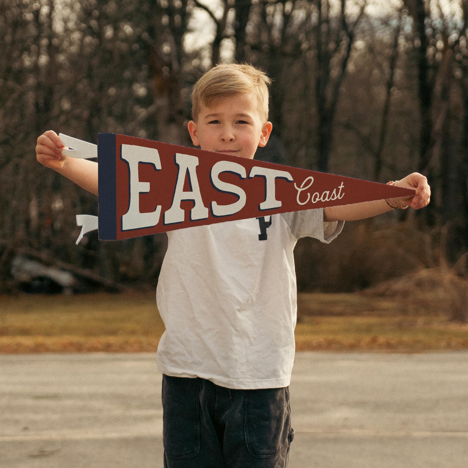 East Coast Felt Pennant | Vintage East Coast Home Accent, Retro Coastal Gift, Nautical Banner Wal... | Etsy (US)