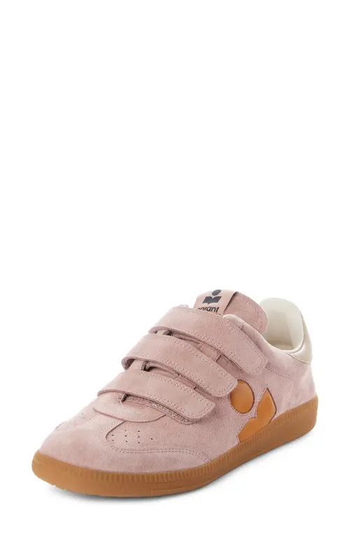 Isabel Marant Beth Low Top Sneaker in Faded Pink/Honey at Nordstrom, Size 8Us | Nordstrom