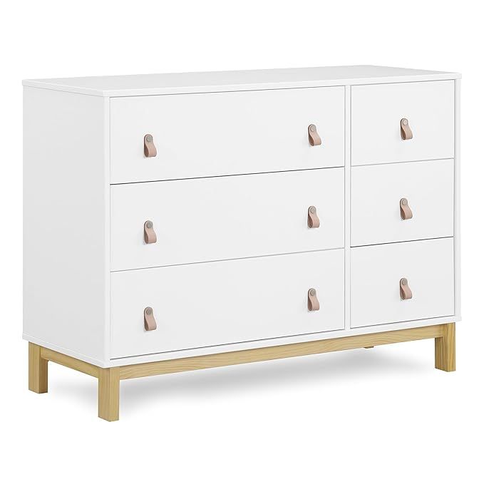 GAP babyGap Legacy 6 Drawer Dresser with Leather Pulls and Interlocking Drawers - Greenguard Gold... | Amazon (US)