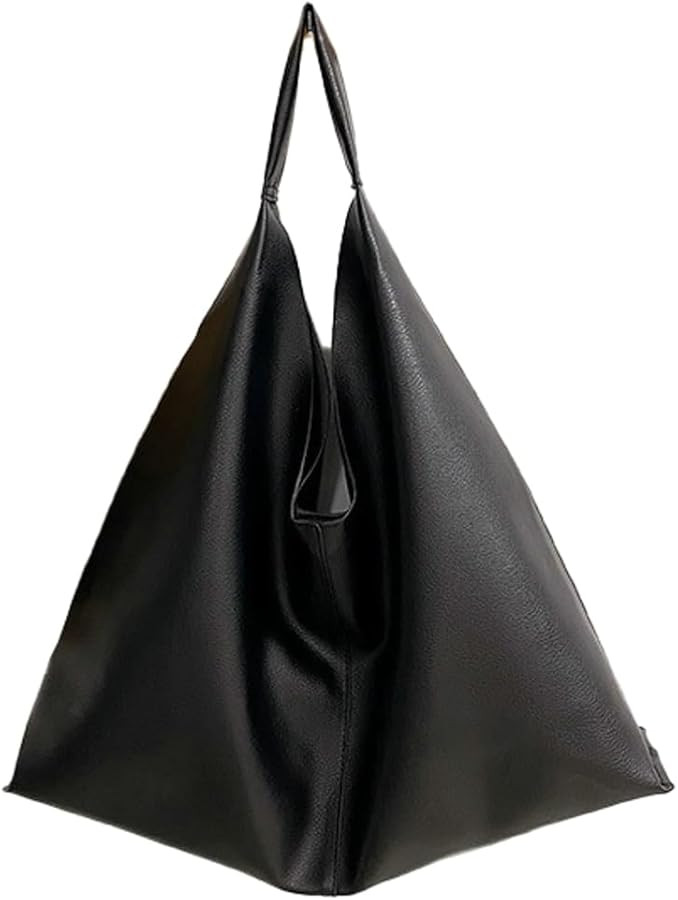 Women Soft Tote Bags Satchel Handbags PU Leather Shoulder Bag Work Dating Travel 2024 | Amazon (US)