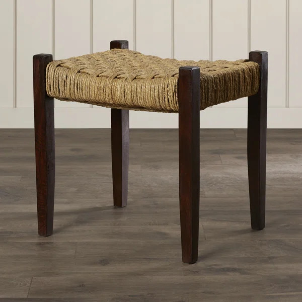 Amathous Woven Vanity Stool | Wayfair North America