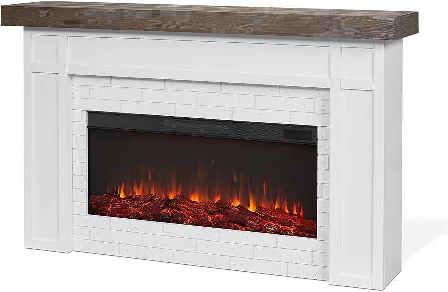 Real Flame Cravenhall Landscape Electric Fireplace with Mantel for Living Room or Bedroom, Replac... | Amazon (US)