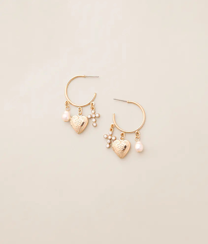 Charm Hoop Earring | Buckle
