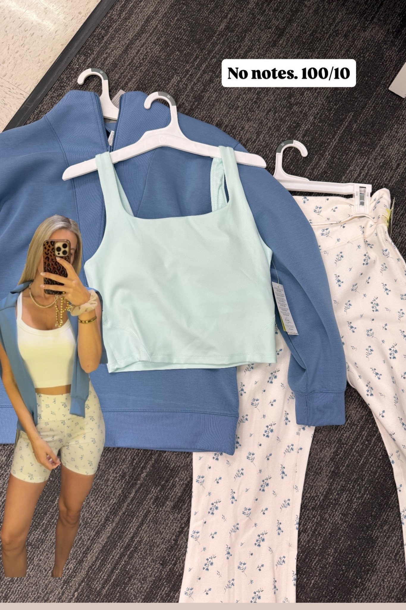 Target activewear = no notes. 10/10 👏
This Target active set is so good—soft, flattering, and easy to wear together or mix with basics you already own. The square-neck tank, floral leggings, and lightweight zip hoodie make the perfect throw-on outfit for workouts, errands, or casual mom life.

It looks way more expensive than it is and feels just as good as higher-end sets.

✨ Soft + comfy
✨ Flattering fit
✨ Easy to layer
✨ Affordable Target find

#LTKmomlife #LTKfitnessgoals #LTKootd