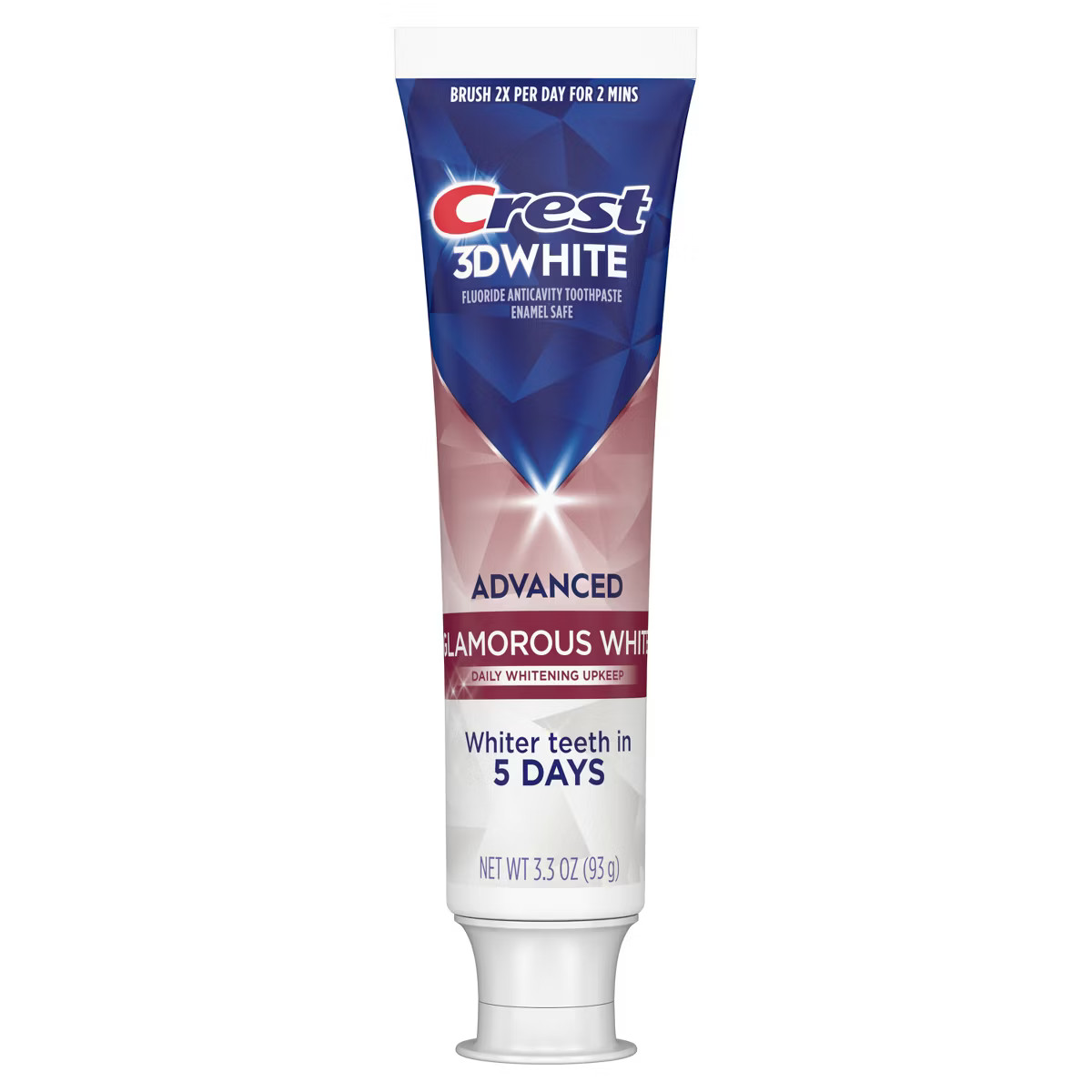 Crest 3D White Advanced Glamorous Teeth Whitening Toothpaste - 3.3oz | Target