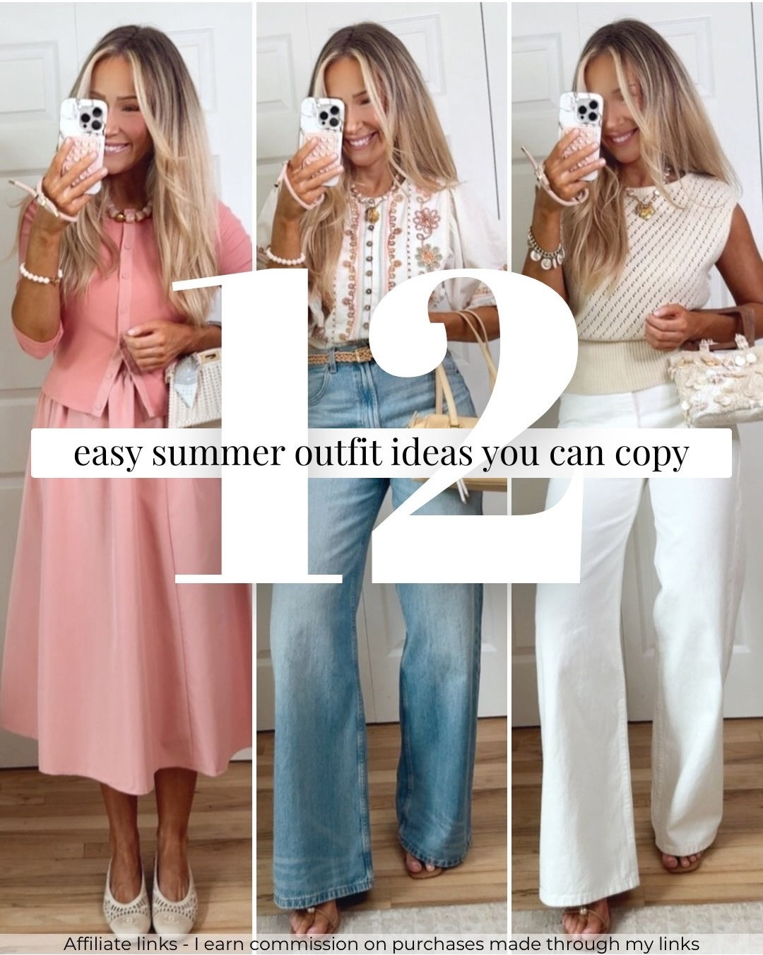 Affiliate links - I earn commission on purchases made through my links | casual summer outfits inspo