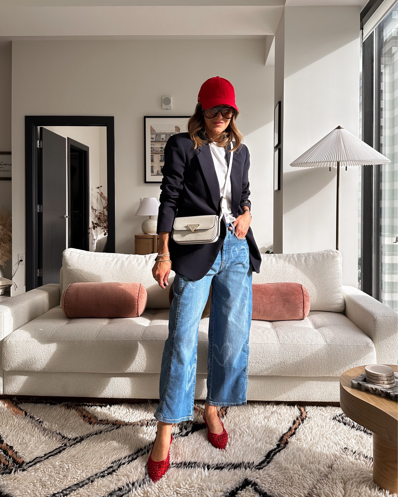 Cool girl vibe for Valentine’s Day, these jeans are the cutest and not cheesy, they run tts on the bigger side 26, tee small and blazer 2

#LTKShoeCrush #LTKStyleTip #LTKSeasonal