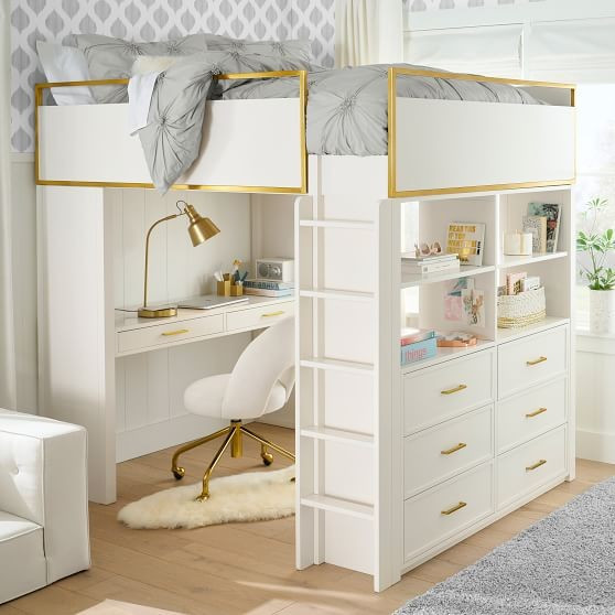 Blaire Loft Bed | Pottery Barn Teen
