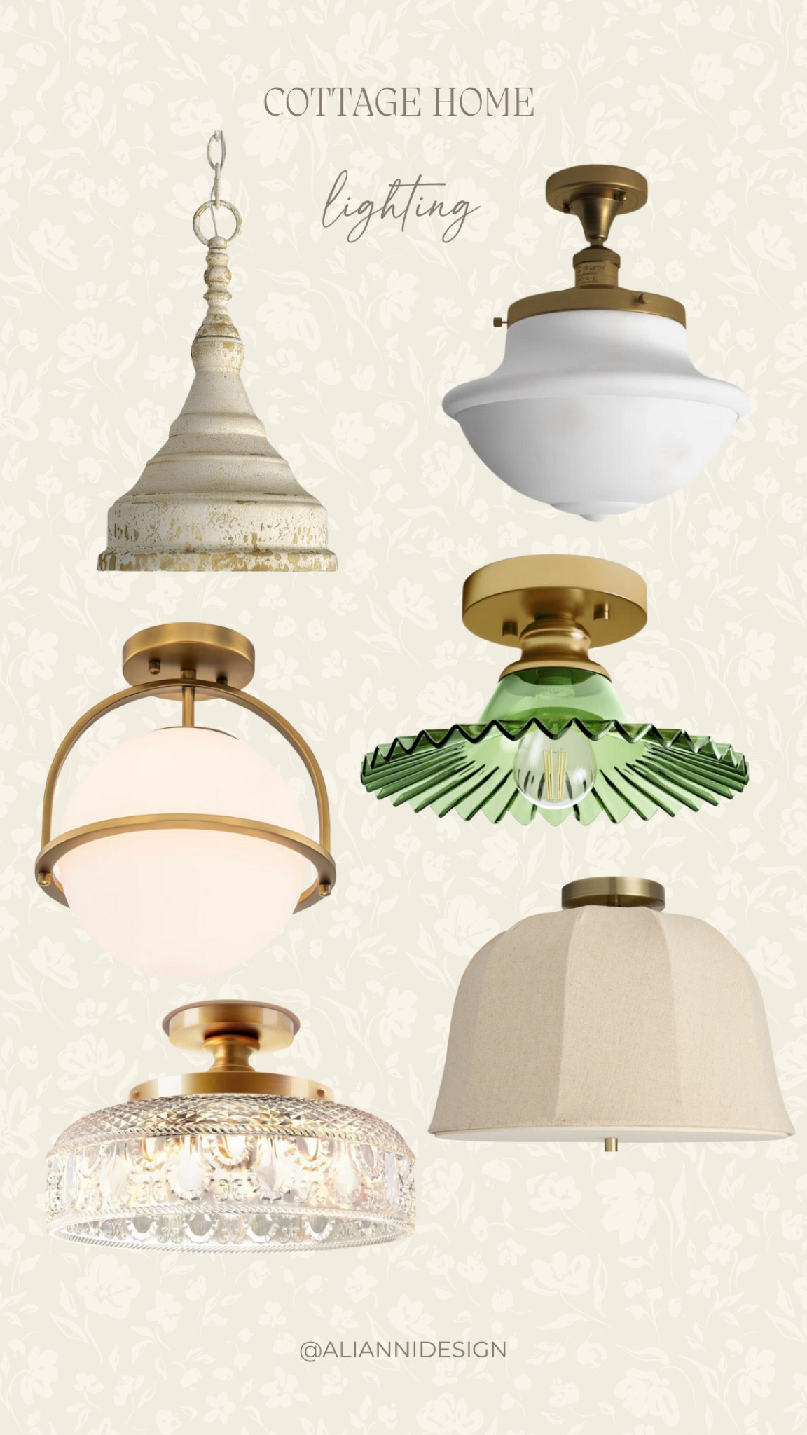 Some pretty Cottage/Vintage home ceiling lights 💡✨

#LTKHome