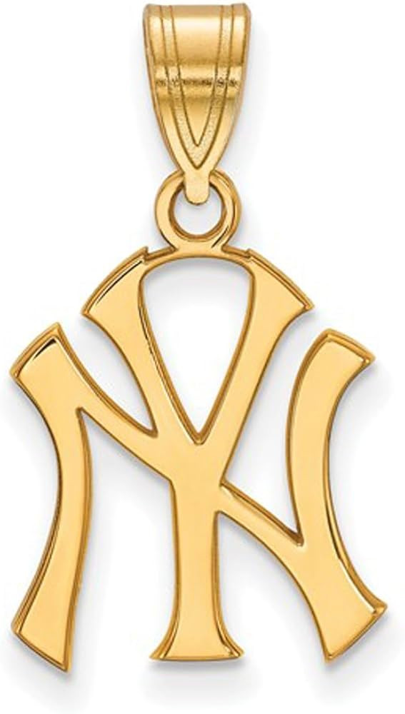 New York Yankees "NY" Logo Medium Pendant | Amazon (US)