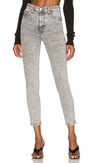 Mason High Rise Skinny in Greystone | Revolve Clothing (Global)