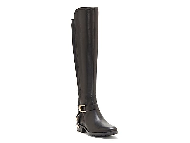 Vince Camuto Pearley Riding Boot - Women's - Black | DSW