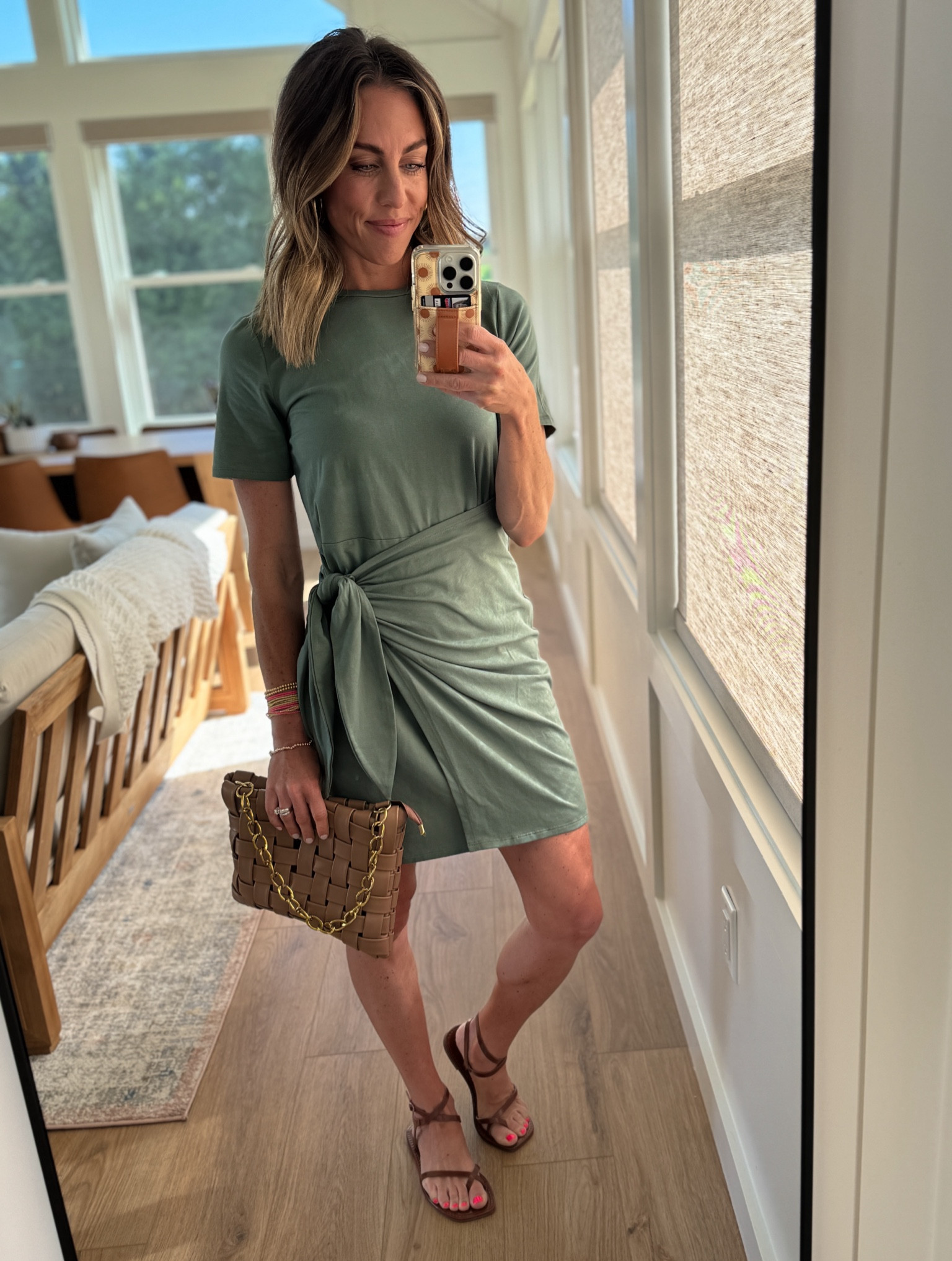Target wrap dress: xs