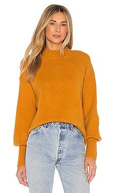 Lovers + Friends Esma Sweater in Yellow from Revolve.com | Revolve Clothing (Global)