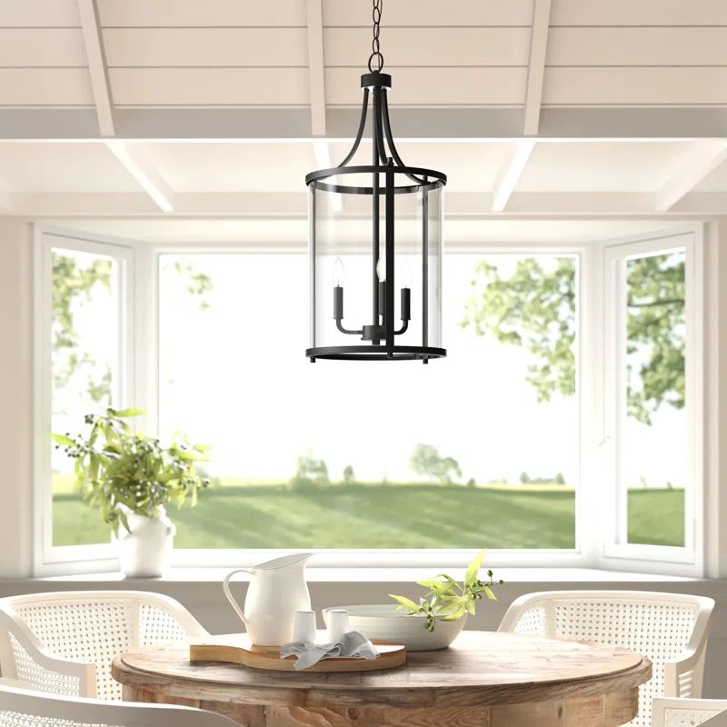 Cleveland 3 - Light Lantern Cylinder Chandelier | Wayfair Professional