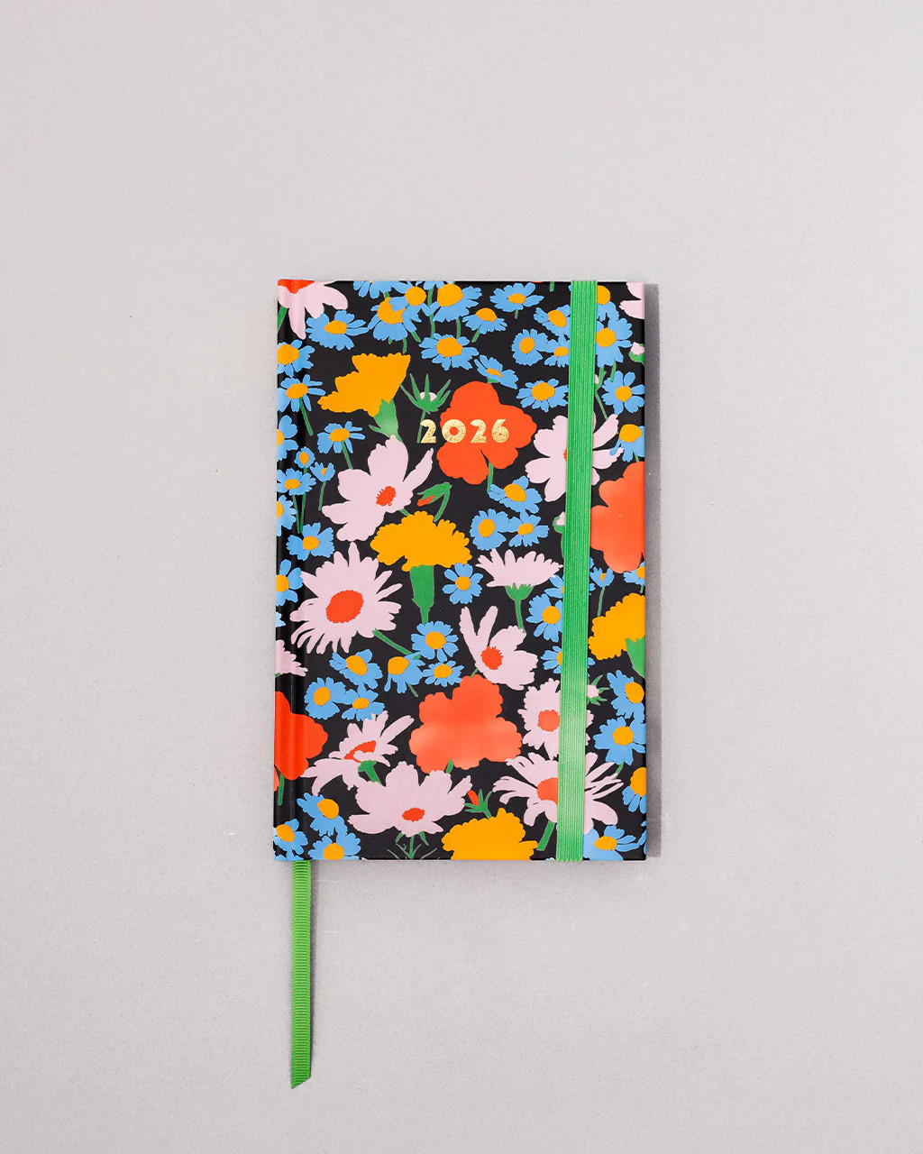 Classic 12-Month Annual Planner - Black Floral | ban.do