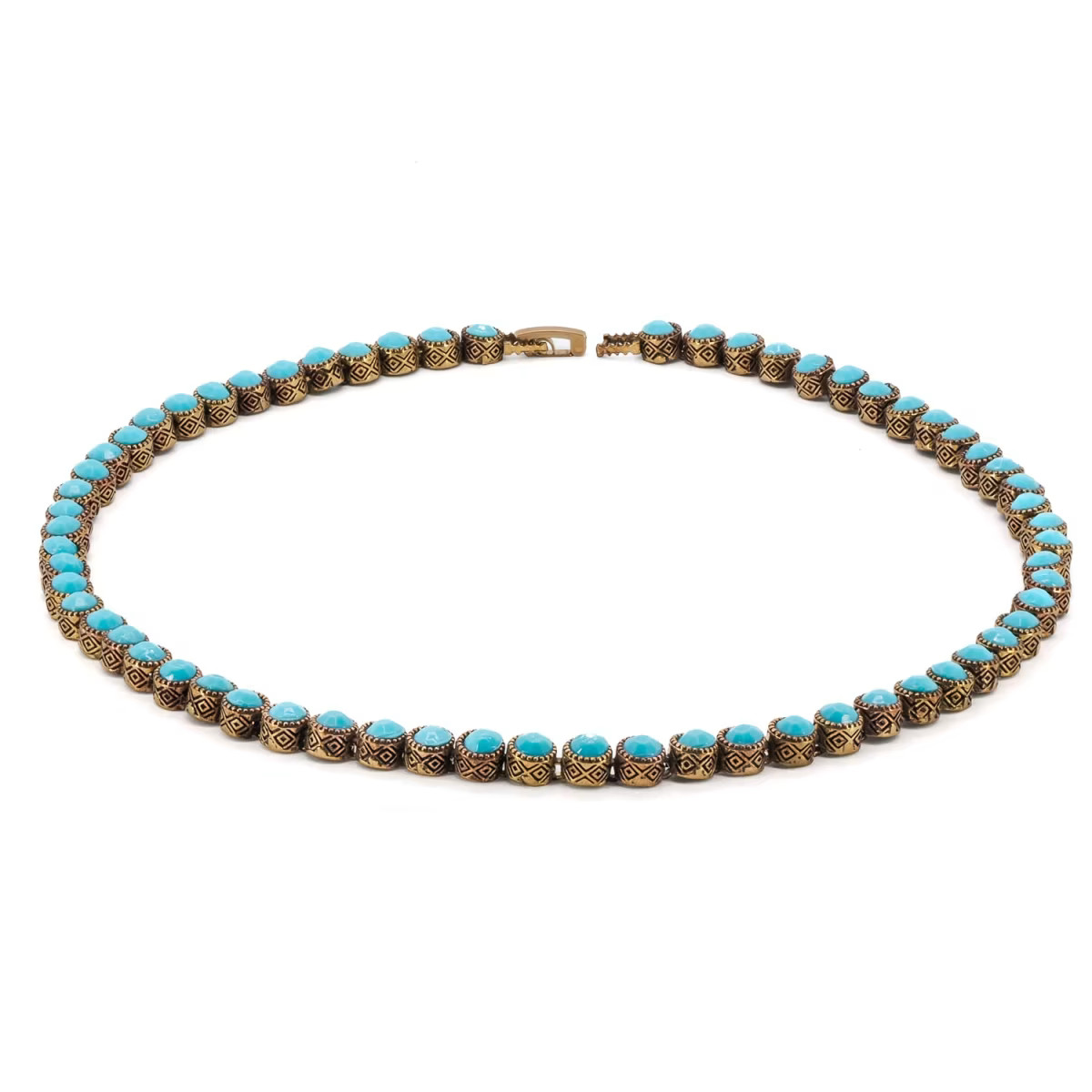 Turquoise Tennis Mystic Necklace - Turquoise | Wolf & Badger