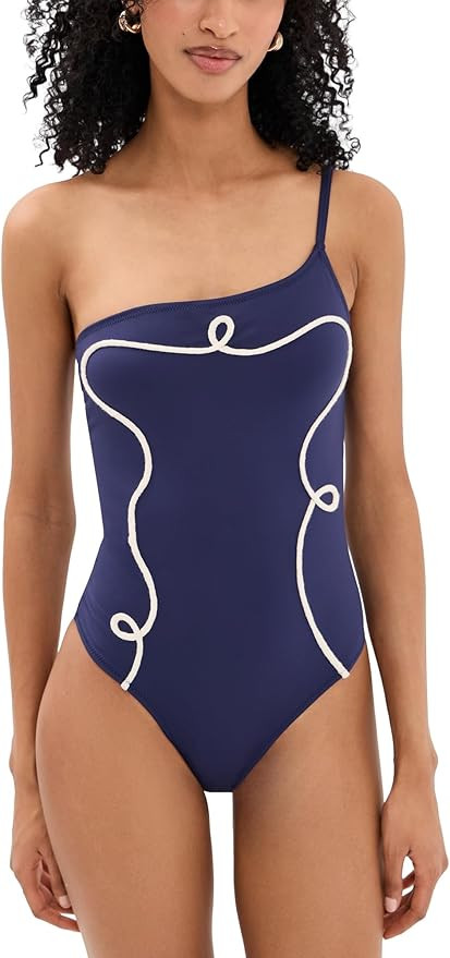 Carolina K Women's Maj One Shoulder One Piece | Amazon (US)