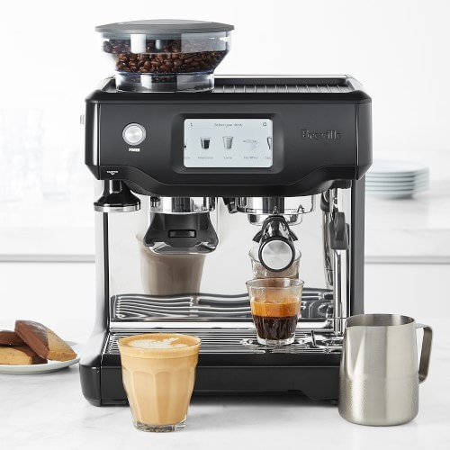 Breville Barista Touch Espresso Machine, Black Truffle | Williams-Sonoma