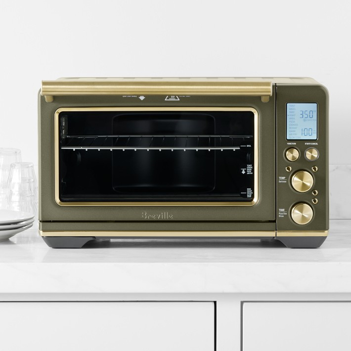 Breville Smart Oven Air Fryer, Olive Tapenade & Brass | Williams-Sonoma