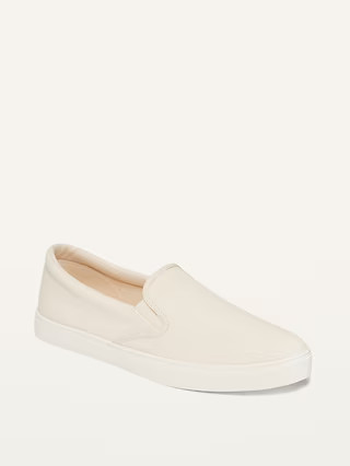 Canvas Slip-On Sneakers For Women | Old Navy (US)
