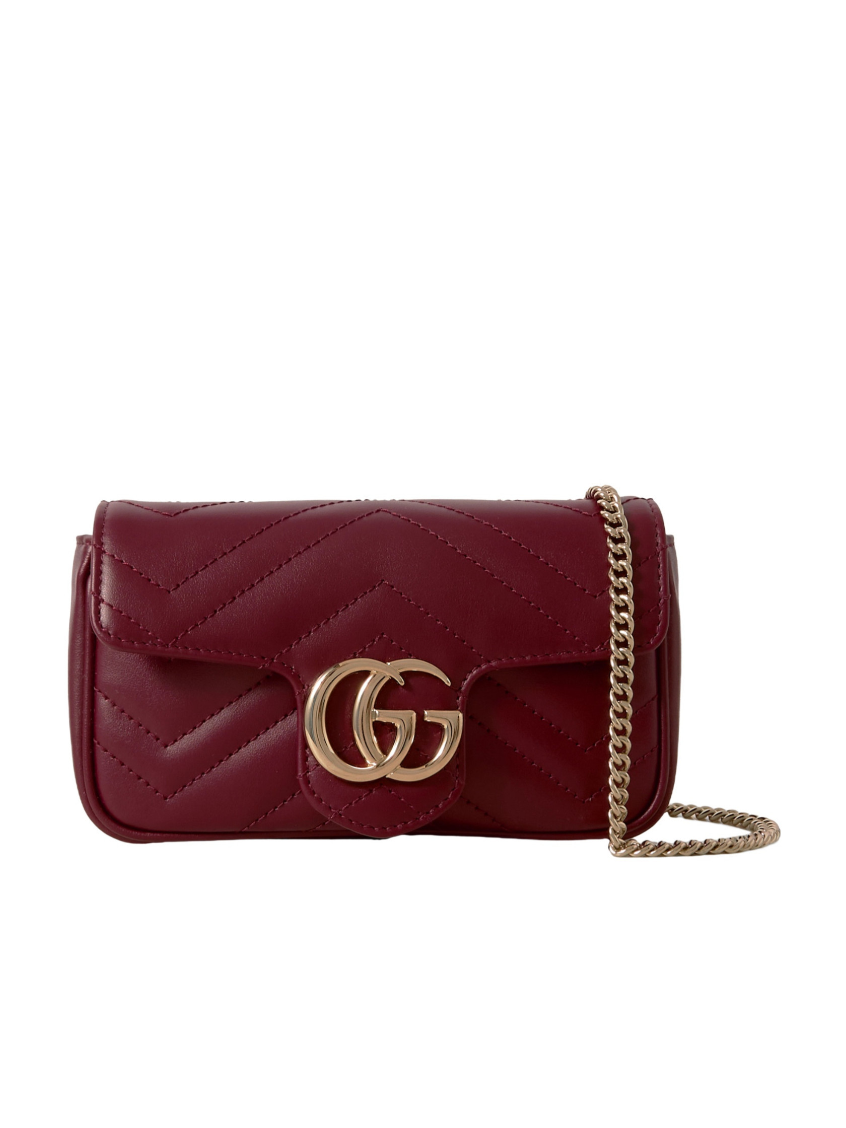Gucci GG Marmont matelassé Super Mini Shoulder Bag | Senser US