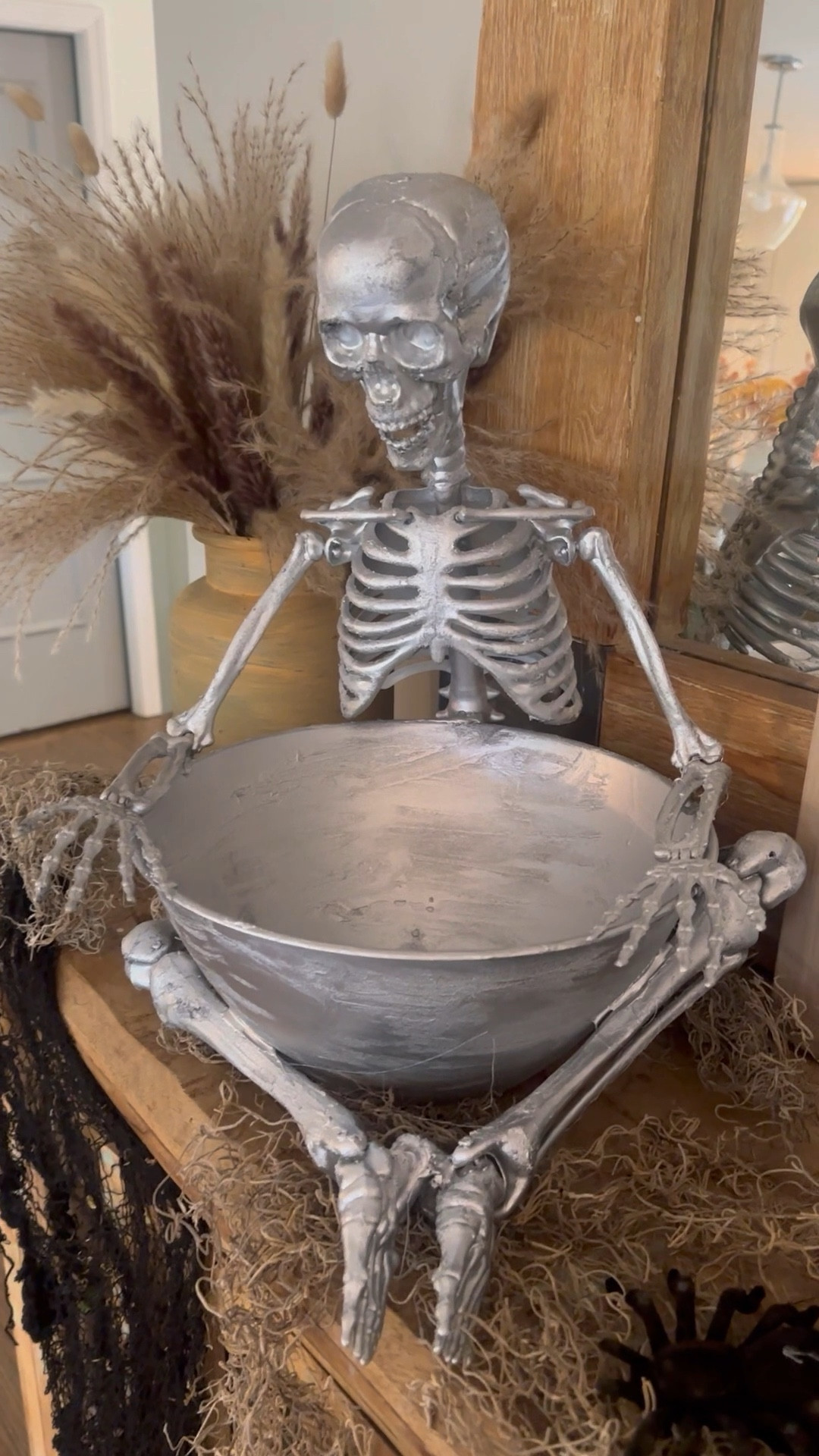 DIY Skeleton Candy Bowl - all the pieces you need to make this! My recommendation is to scour your nearest Dollar Store first!

#LTKHome #LTKSeasonal