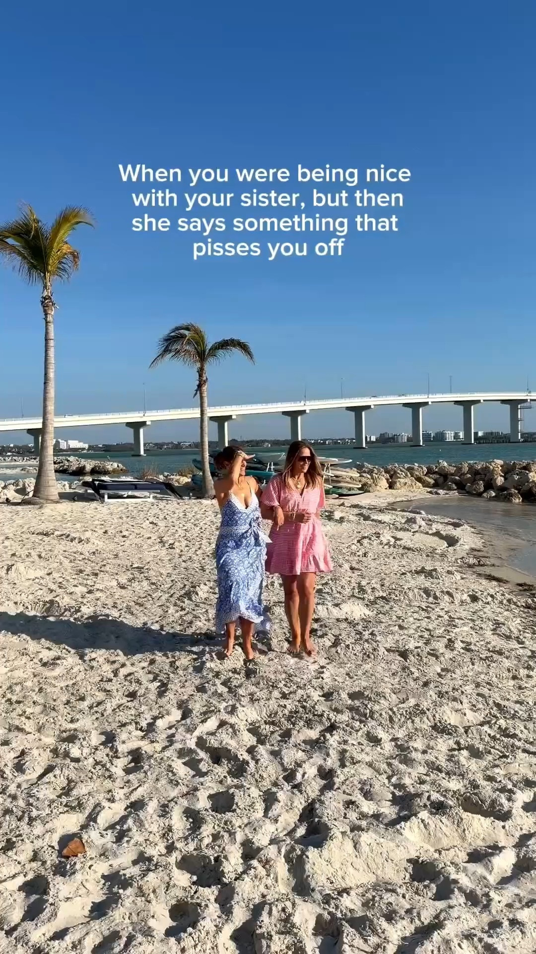 I love her either way! I also love these dresses we are wearing! Perfect for the beach, resort wear, or any warmer weather vacation!

#LTKdayinmylife #LTKOver40 #LTKSeasonal