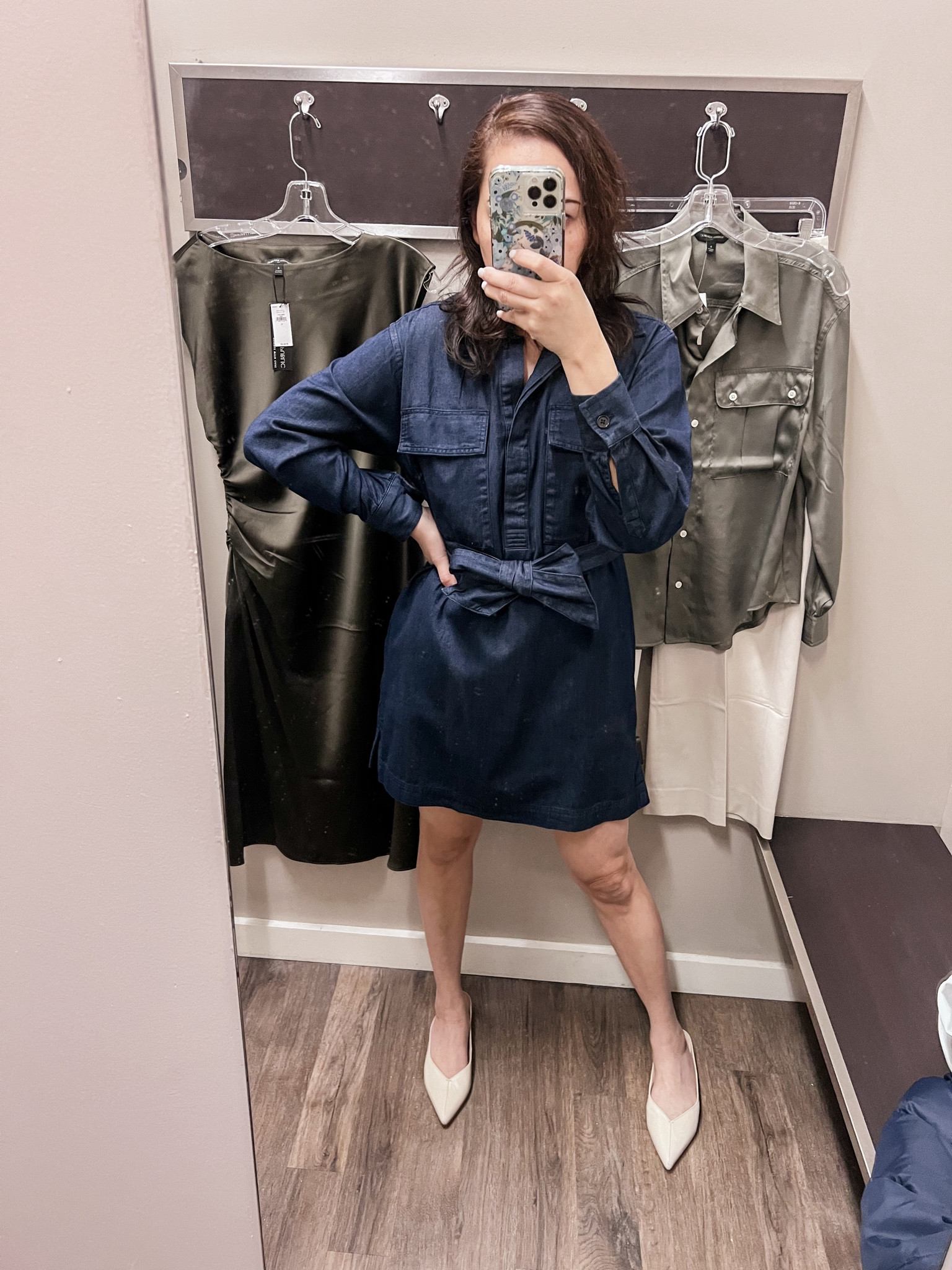 Denim dress, work outfit, spring outfit

#LTKstyletip #LTKshoecrush #LTKsalealert