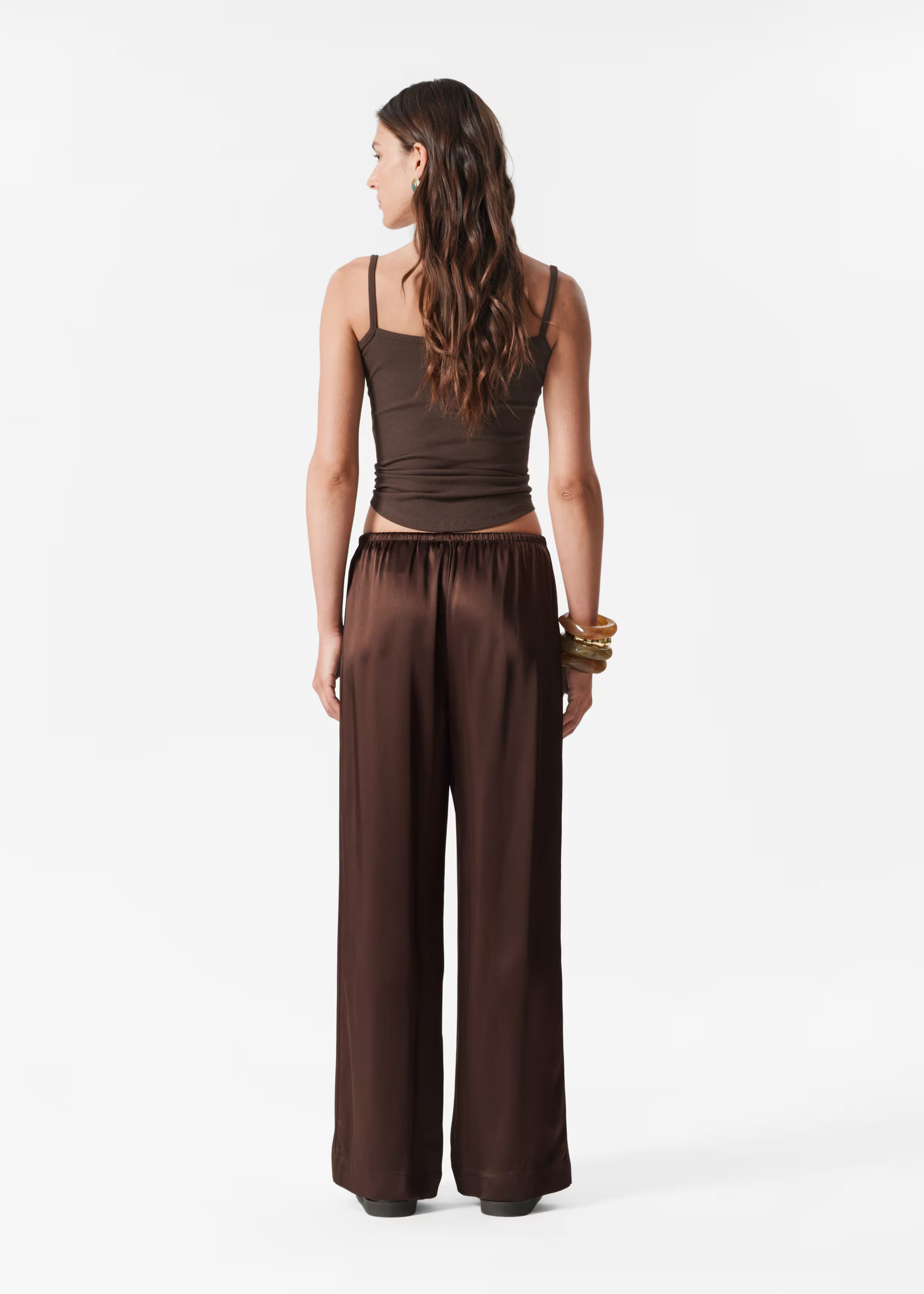 Drawstring Satin Trousers | & Other Stories UK