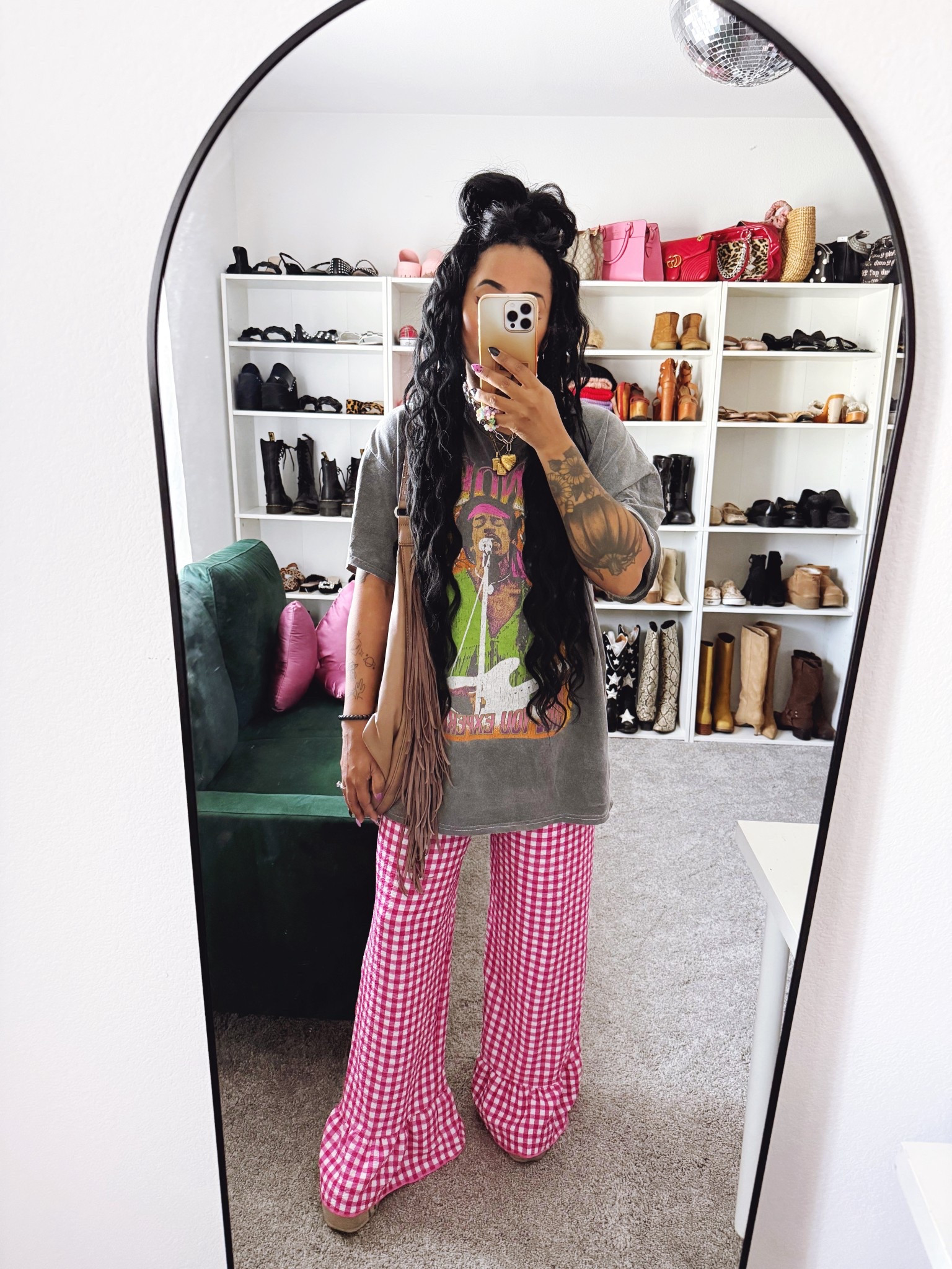 pink gingham ruffle pants 🌸

#LTKSeasonal #LTKootd #LTKSaleAlert