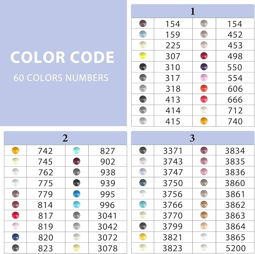 ZORETCO 30000 Pcs 60 Colors Diamond Art Painting Beads, 5D Diamond Painting Accessories, Round Di... | Amazon (US)