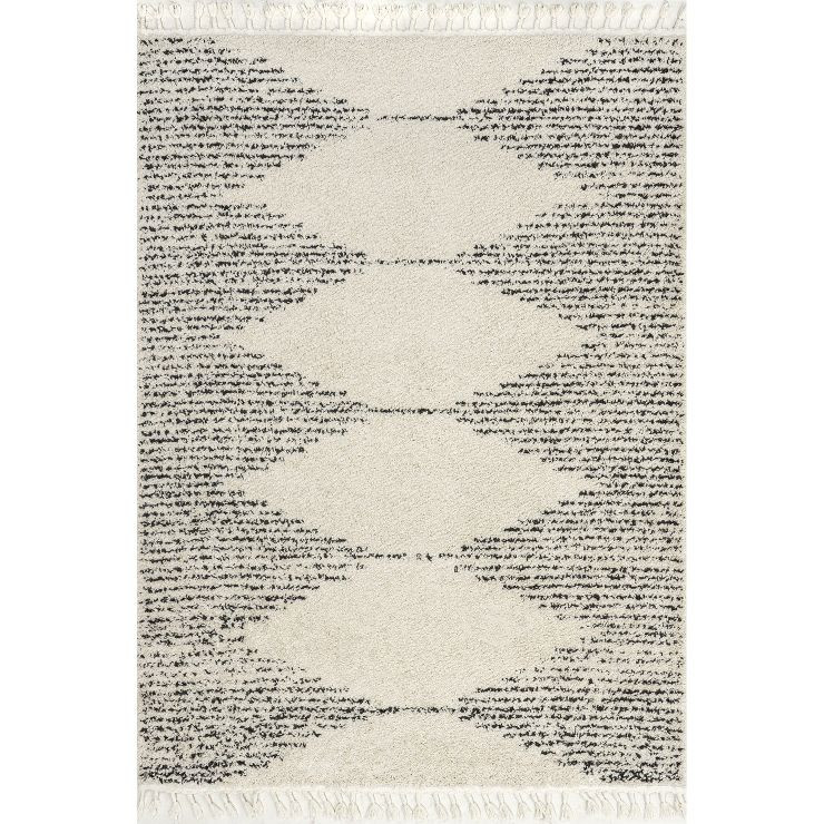 nuLOOM Bria Moroccan Diamond Tassel Area Rug | Target