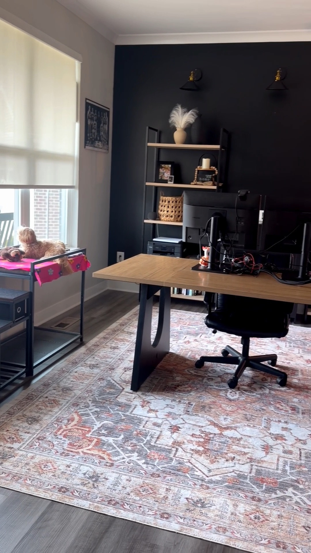 My new home office is so cozy! Linking the details here the desk is so nice it has room for monitors on both sides even if two people used it! The rug is $62! The dog window seat is a must 🫶🏼

#LTKdayinmylife #LTKSaleAlert #LTKHome