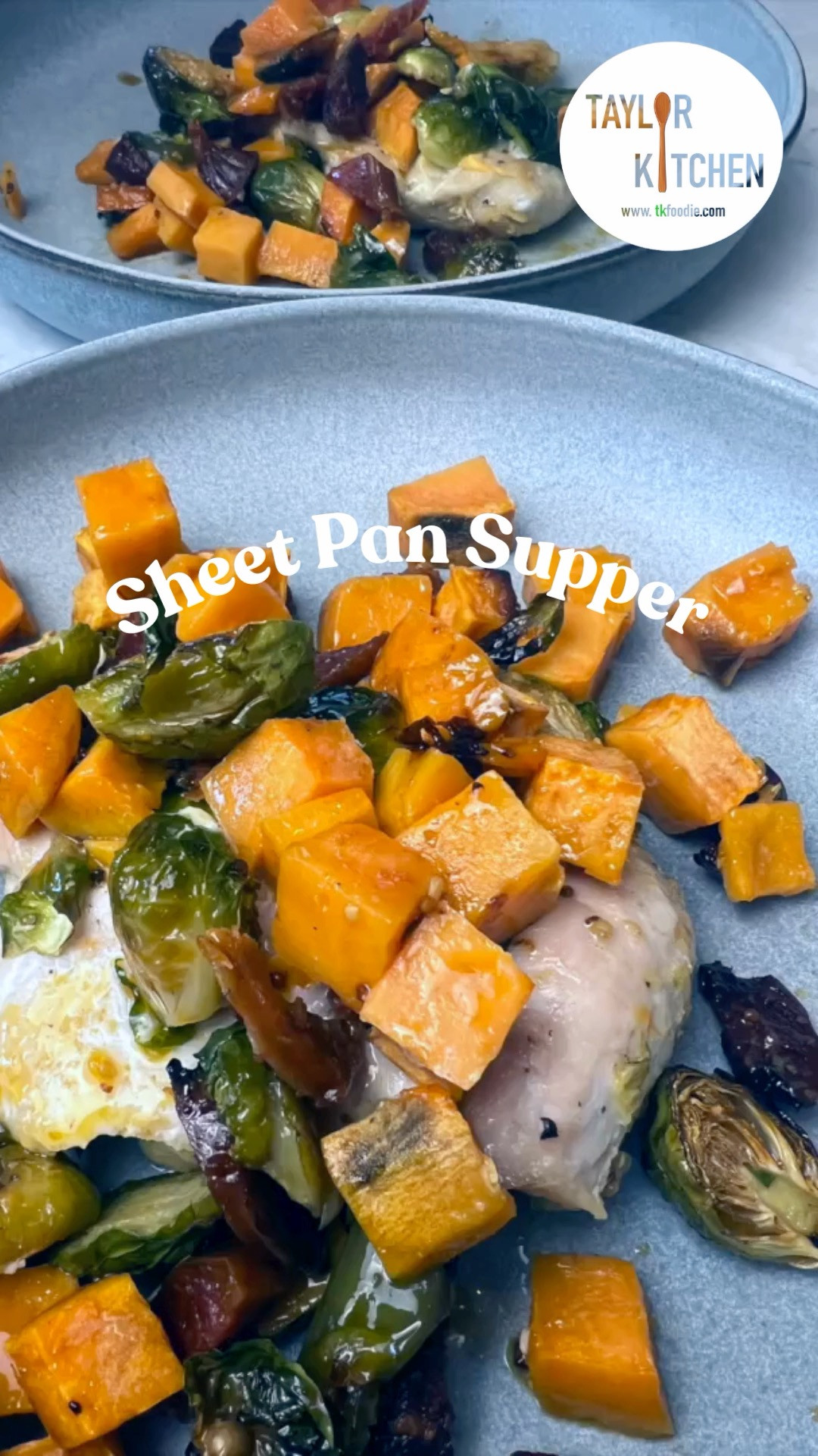 Sheet Pan Suppers are the best.🥰. Had a little help from my grandson with this one (gosh, he's so fun to cook with).

Some smoky Spanish Chorizo is the best supporting actor here with this Sheet Pan Chicken, Brussels, Sweet Potato & Chorizo.  Easy recipe is here on TKFoodie.com - https://www.taylorkitchen.net/recipes/sheet-pan-chicken-brussels-sweet-potatoes-chorizo

All the things to make this come together in your own kitchen are here on my LTK 😊 

 #LTKfoodie #LTKHome