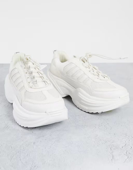 Topshop Cloud Chunky Trainer in White | ASOS (Global)