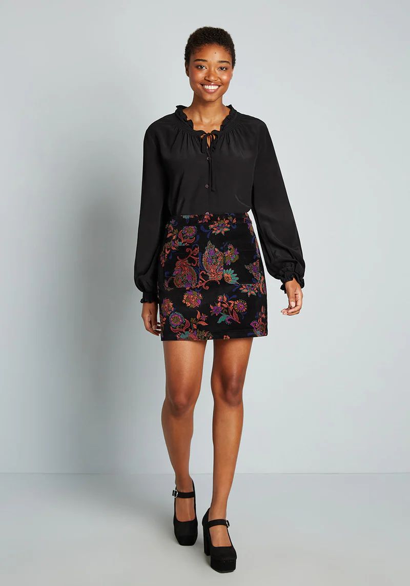 Informed Ensemble Mini Skirt | ModCloth