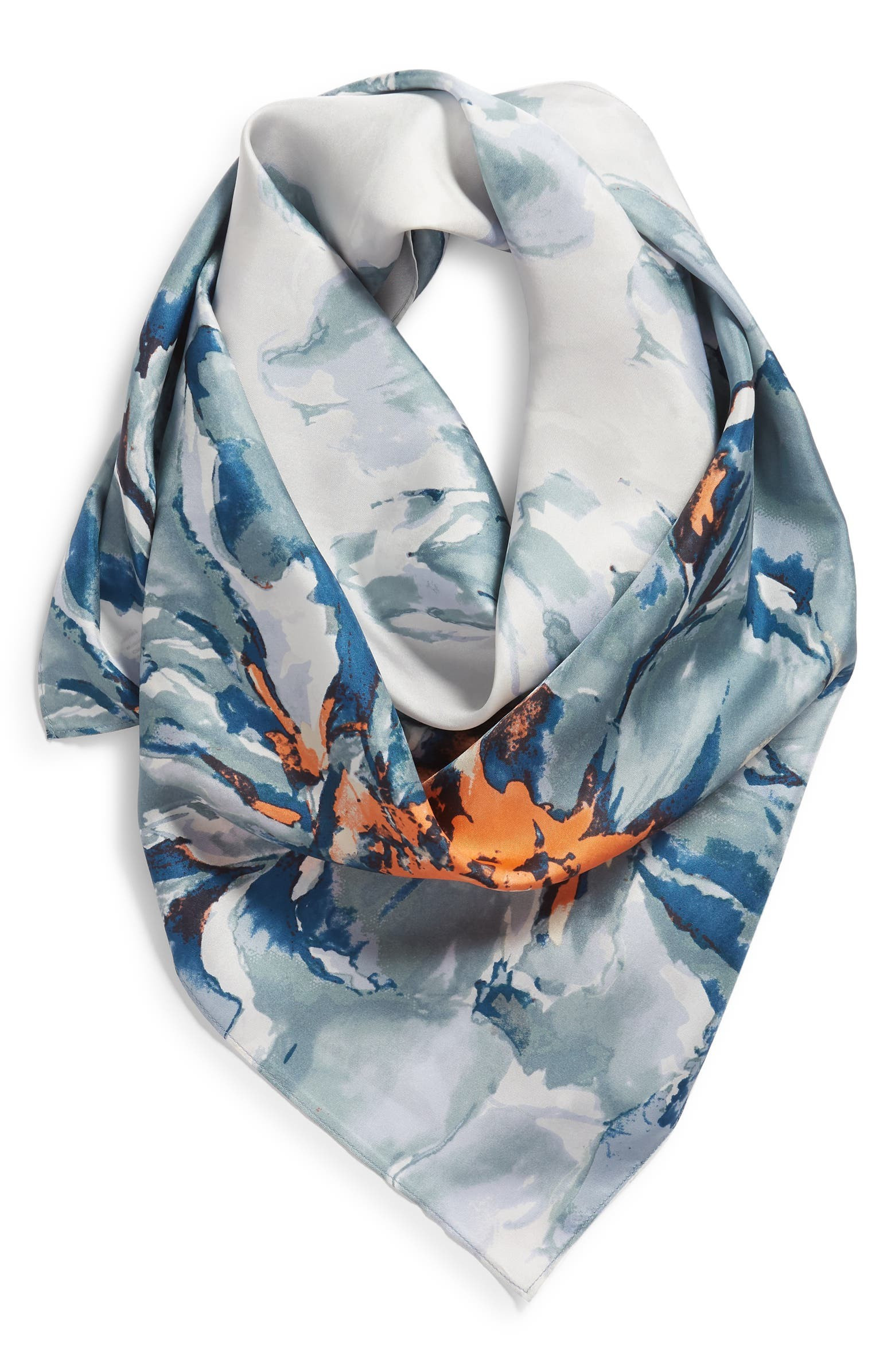 Nordstrom Print Silk Square Scarf | Nordstrom | Nordstrom