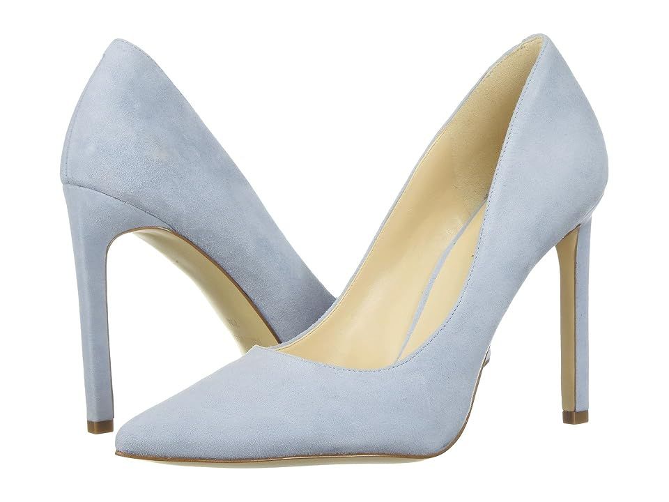 Nine West Tatiana Pump (Powder Blue Isa Kid Suede) High Heels | 6pm