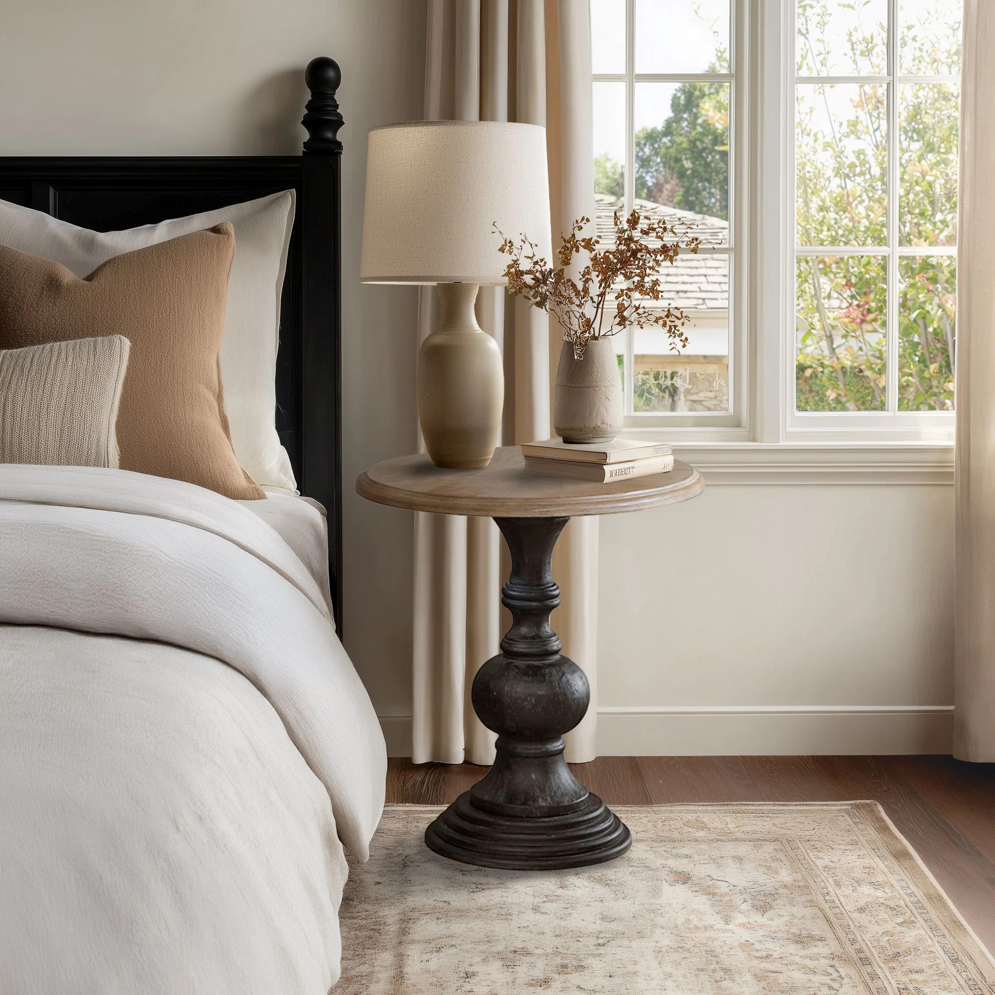 Madeleine Pedestal Accent Table | Wayfair North America