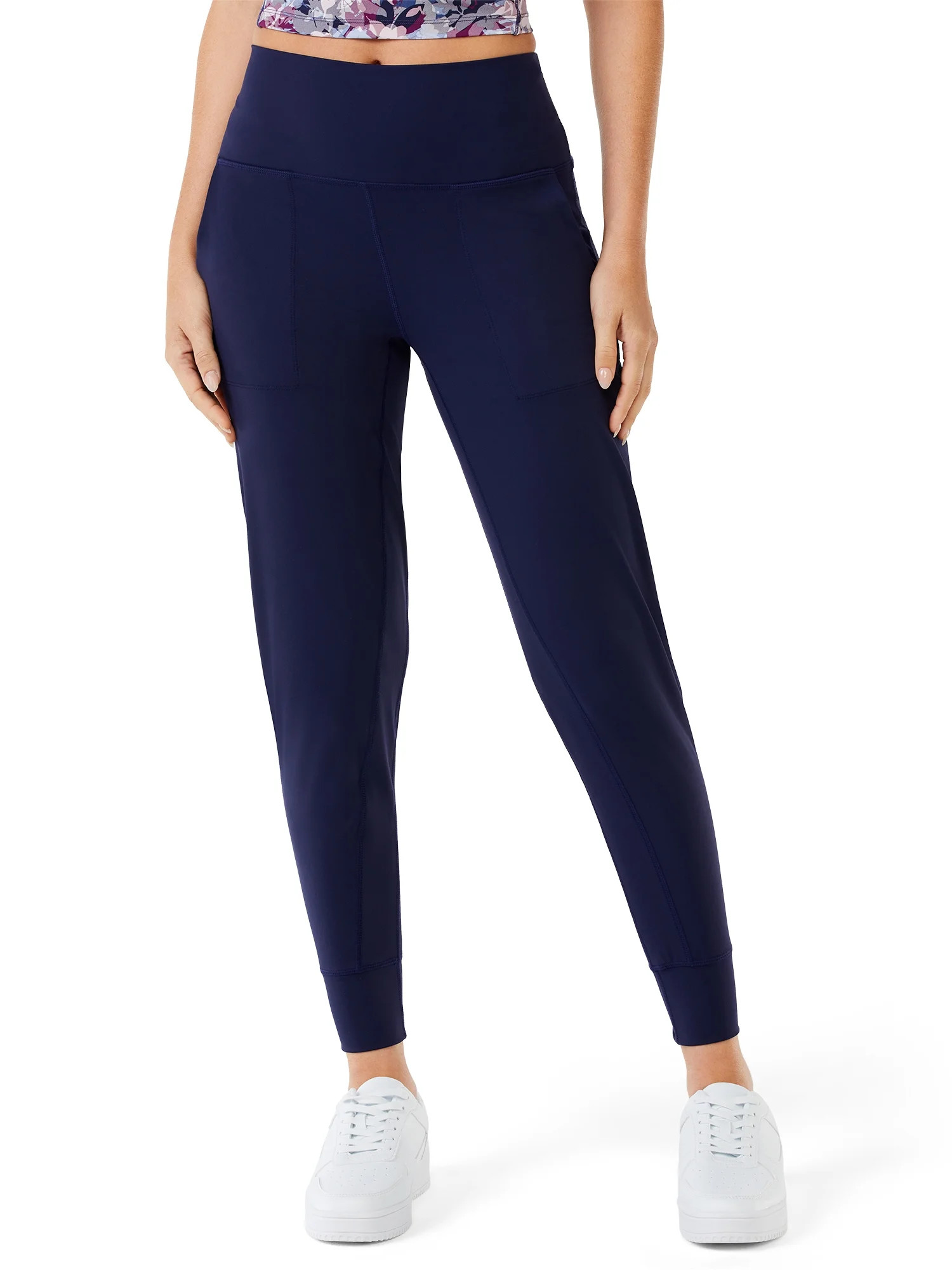 Sofia Active by Sofia Vergara Women’s High Waist Joggers - Walmart.com | Walmart (US)