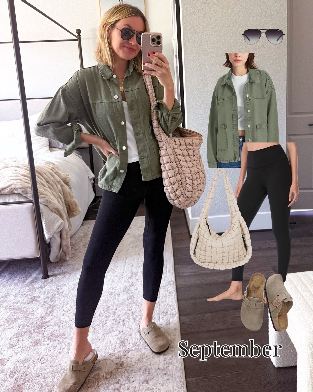 Cutest army green jacket from Amazon! Fits tts! 

#LTKFindsUnder50 #LTKootd