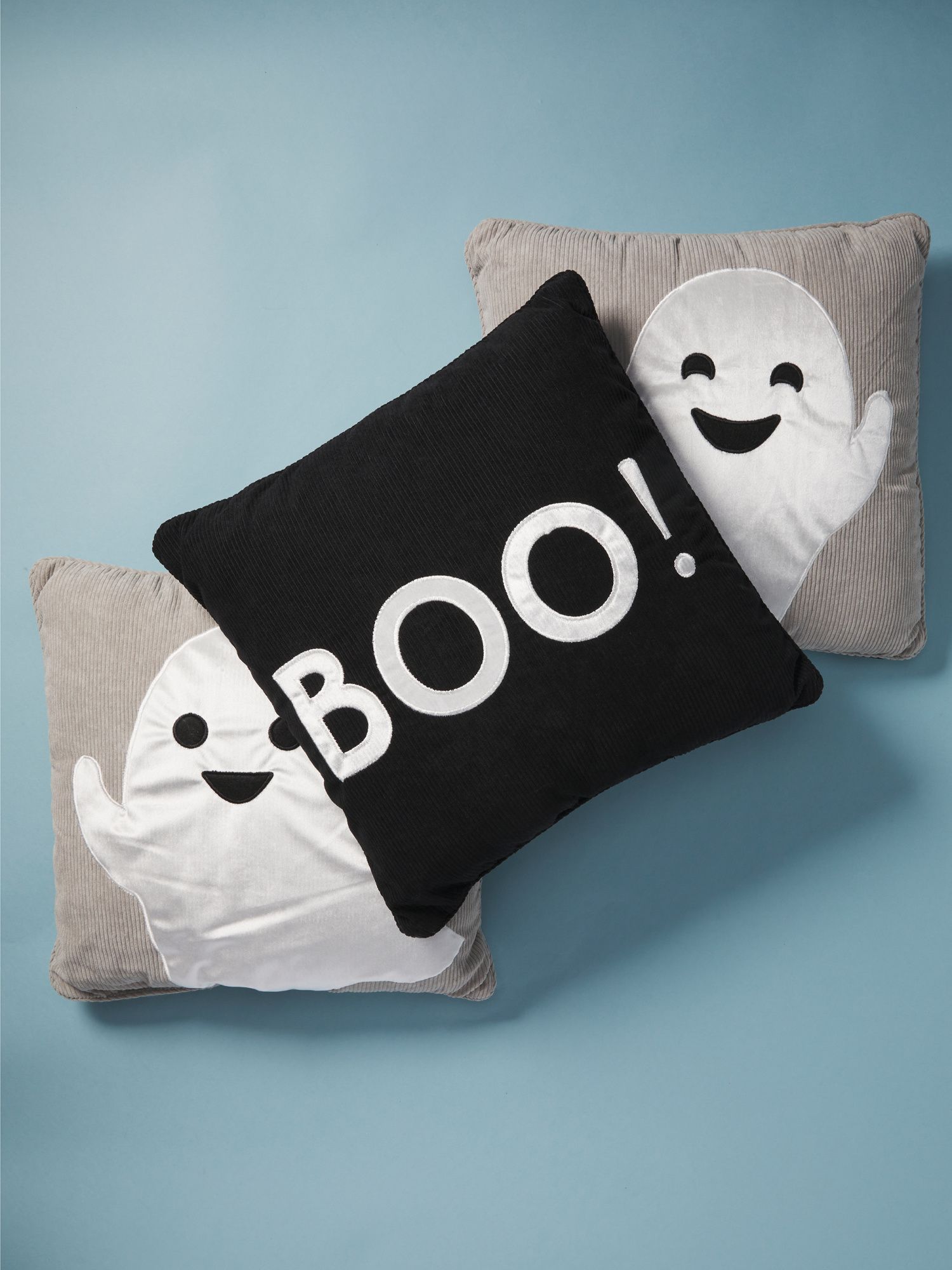 3pk 16x16 Boo Ghost Pillow Set | HomeGoods