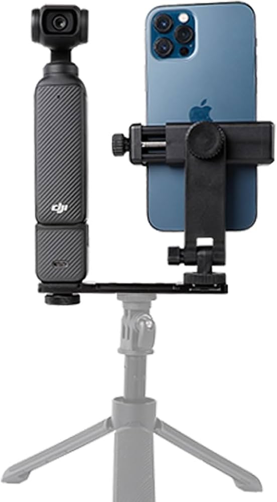Pellking Holder Mount for DJI Pocket 3, Cell Phone Holder Tripod Adapter Phone Clip Expansion Acc... | Amazon (US)