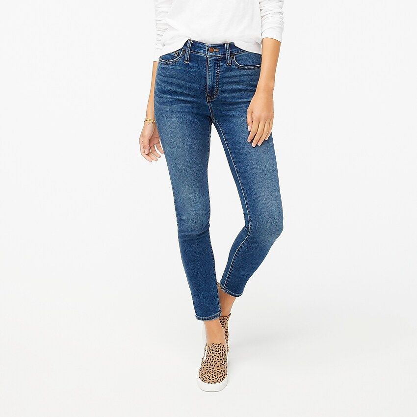 9" mid-rise skinny jeggings in signature stretch+ | J.Crew Factory