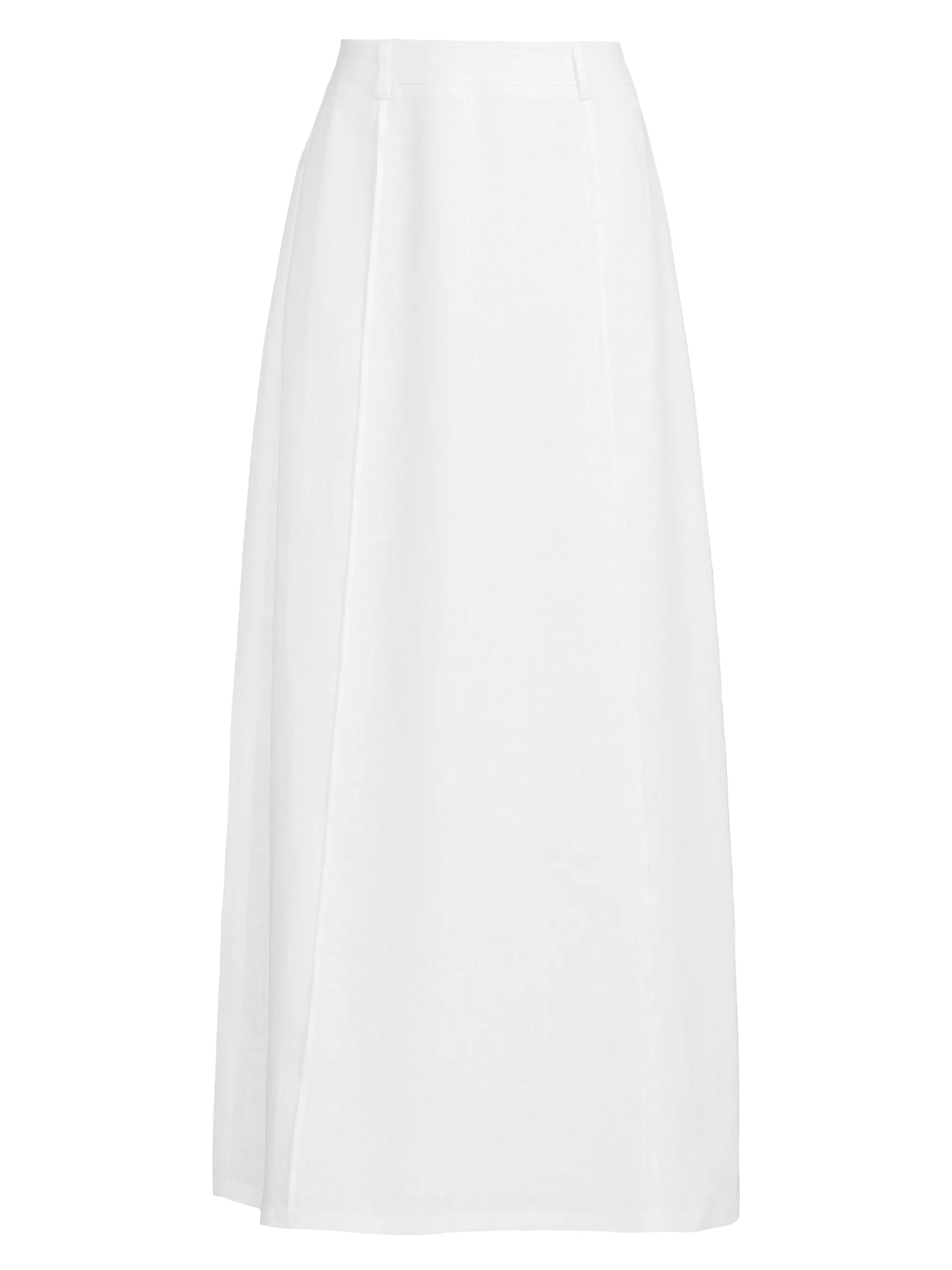 Sancia's Fallon maxi skirt features belt loops, a straight fit, and a back zip closure. | Saks Fifth Avenue
