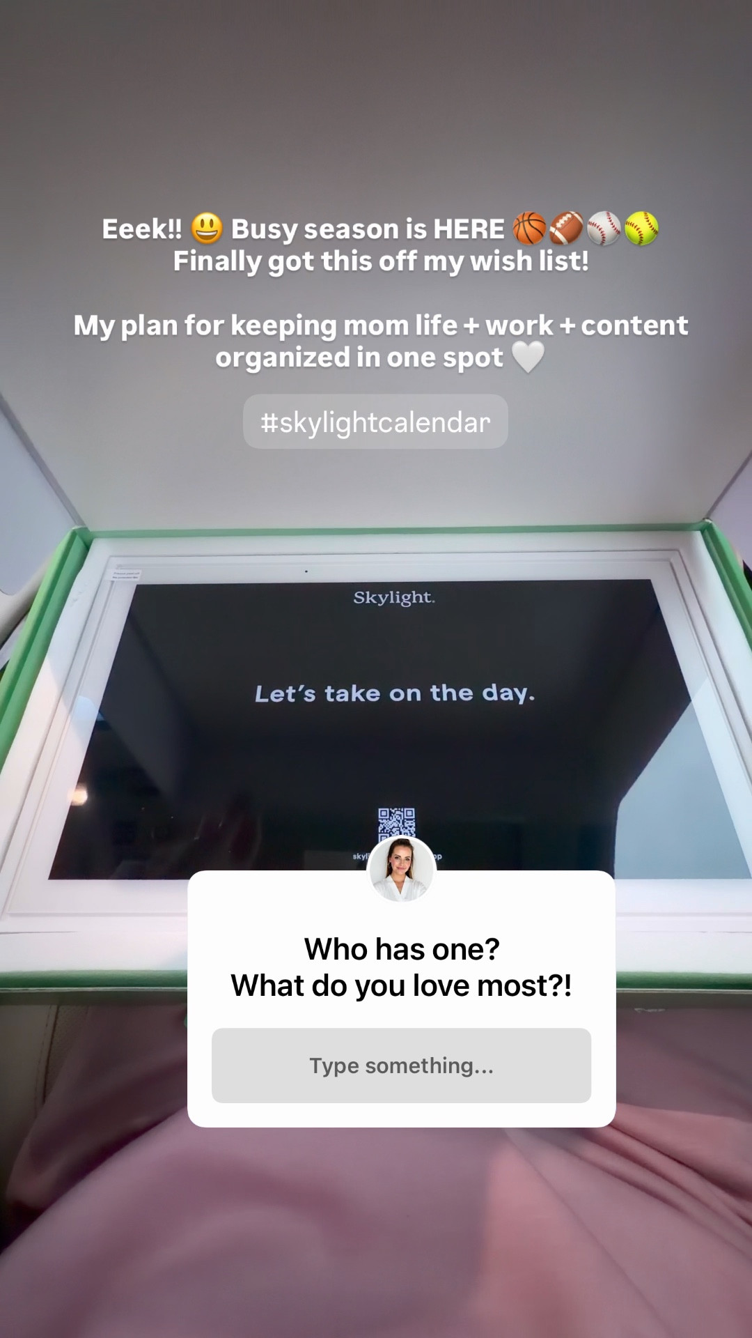 Busy sports season is coming and I needed a better way to manage school, practices, work, and content days. This has been on my wish list forever and I’m so excited to set it up as our family command center.

If you have one, tell me your favorite feature!

#LTKValentine #valentinegifts #giftsforher #planner #homeessential 

#LTKHome #LTKselfcare #LTKmomlife