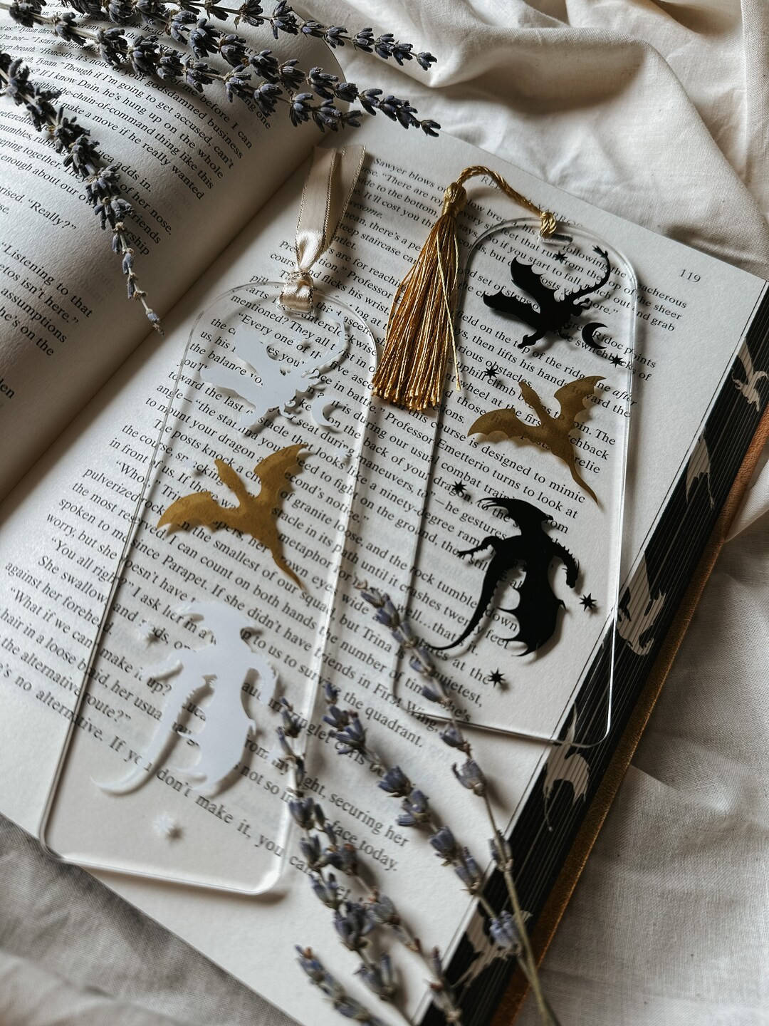 Dragon Acrylic Bookmark Fourth Wing Inspired acrylic Bookmark Bookmarks Page Saver Gifts for Book... | Etsy (US)